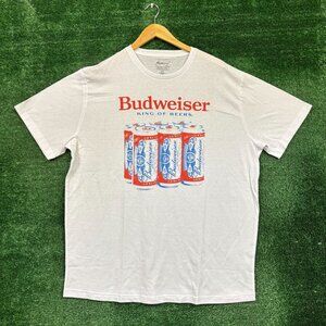 Budweiser King of Beers Six Pack T-shirt size large
